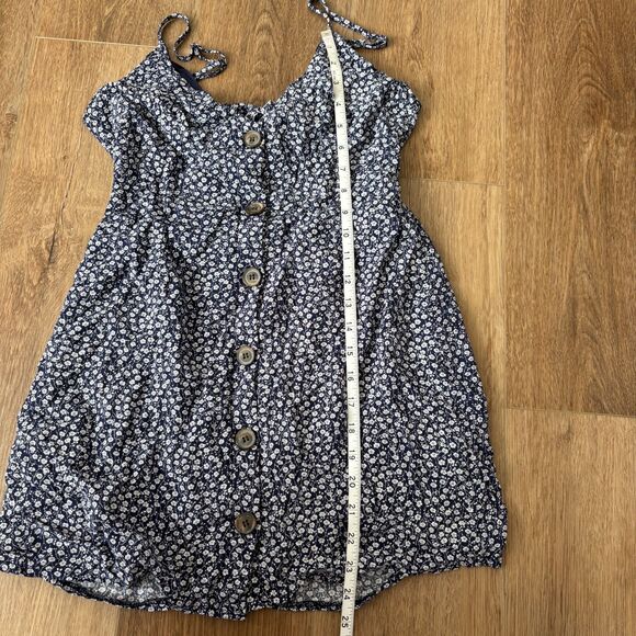 Seek the Label Blue Floral Mini Dress - Size M - Picture 5 of 7